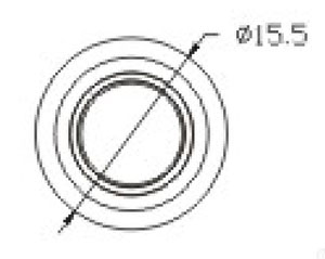 Illuminated Push Button Switches R2902 Structure Diagram